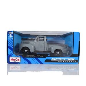 MAISTO SPECIAL EDITION 1:25 1948 FORD F-1 Gray PICKUP DIE CAST TRUCK NIB